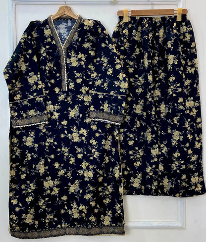 Long-Length Lovelies 2PC (Khaddar) D-302