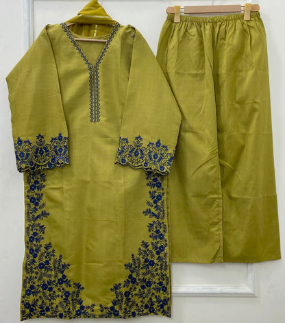 Eid Series: 3PC (Cotton) D-503