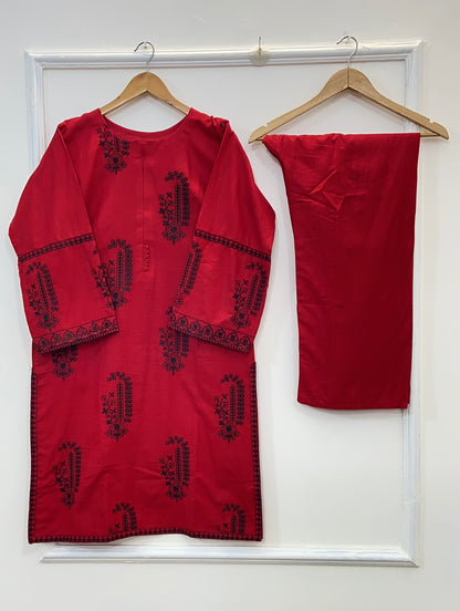Embroidered Elegia 2PC (Khaddar) D-161