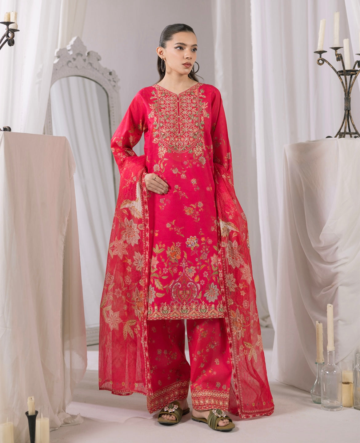 Pink Rebel | 3PC Premium Lawn