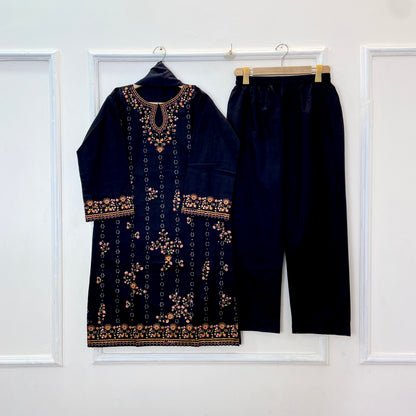New Winter Edit: 3PC (Doria Cotton) (Hot Seller) D-315
