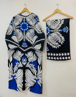 Fusion Long-Length Co-Ord Set (Swiss Silk) D-72