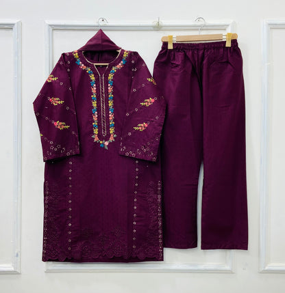 Eid Series: 3PC (Cotton) D-536
