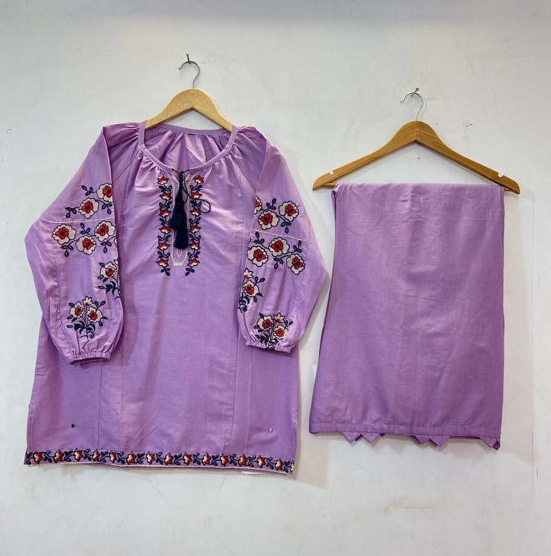 Perfect Pair Co-Ord Set 2PC (Cotton Lawn) D-39