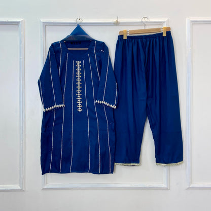 Royale Handcrafted Series: 3PC (Raw Silk) D-333