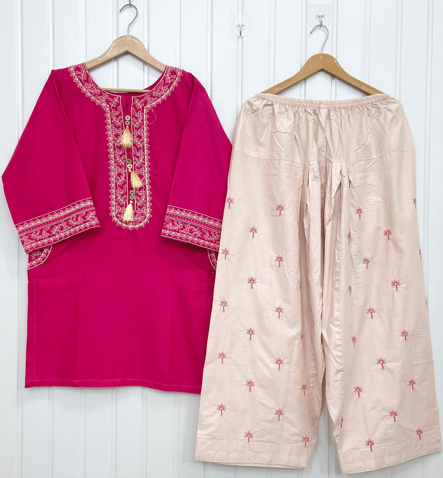 Article no: D-811 Cotton 2piece