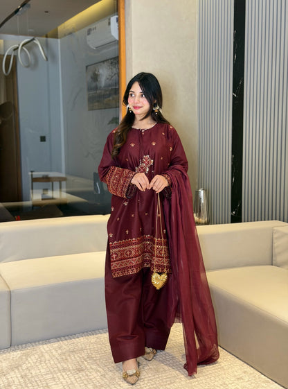 Noori Chicken Kari | D-471 Maroon l