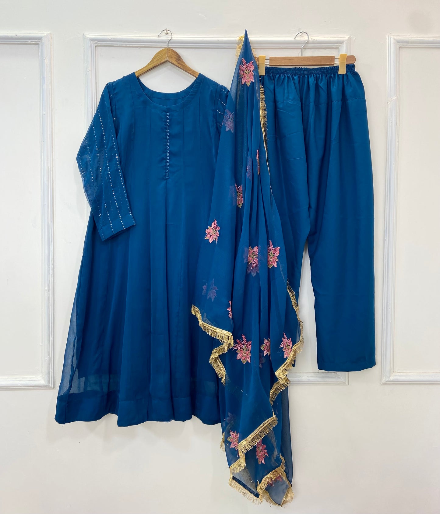 Chiffon Luxe Wear 3PC (Best Seller) D-195