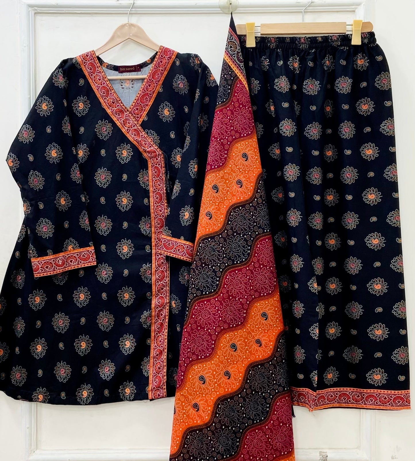 Short Frocks | 3PC Binsaeed Lawn D-670