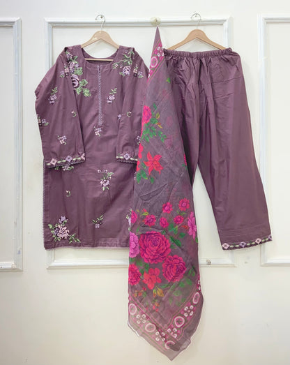 Cross-Stitch Farshi | Cotton Lawn D-680