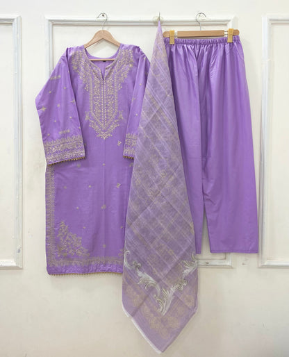 Kalamkaar | 3PC Cotton D-417