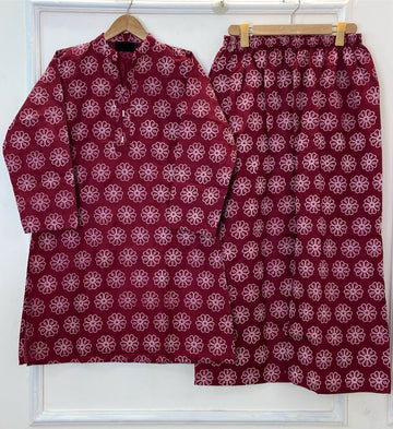 Paste-Printed 2PC (Khaadi Cotton) D-247