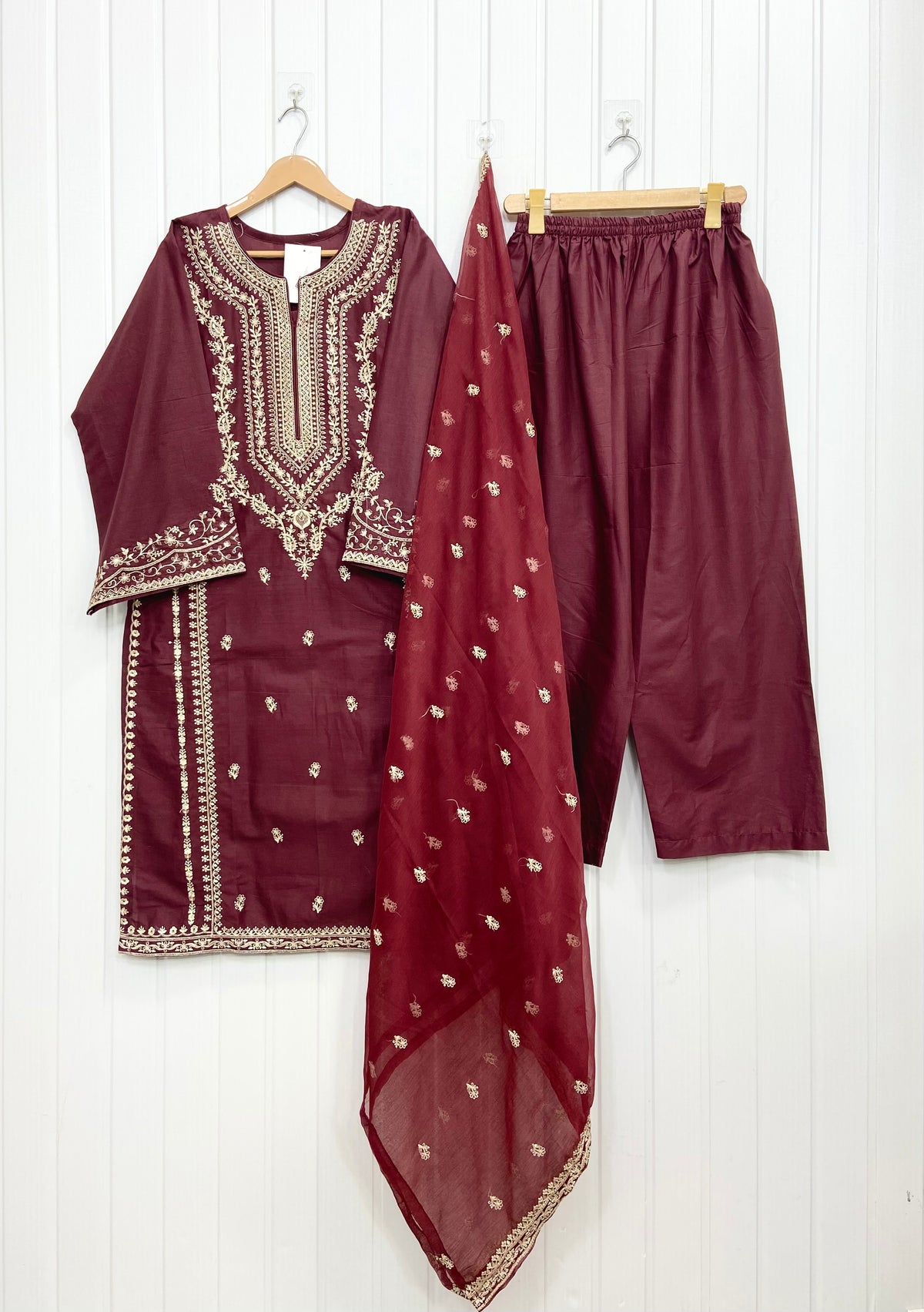 Article: D-1185 Cotton 3piece