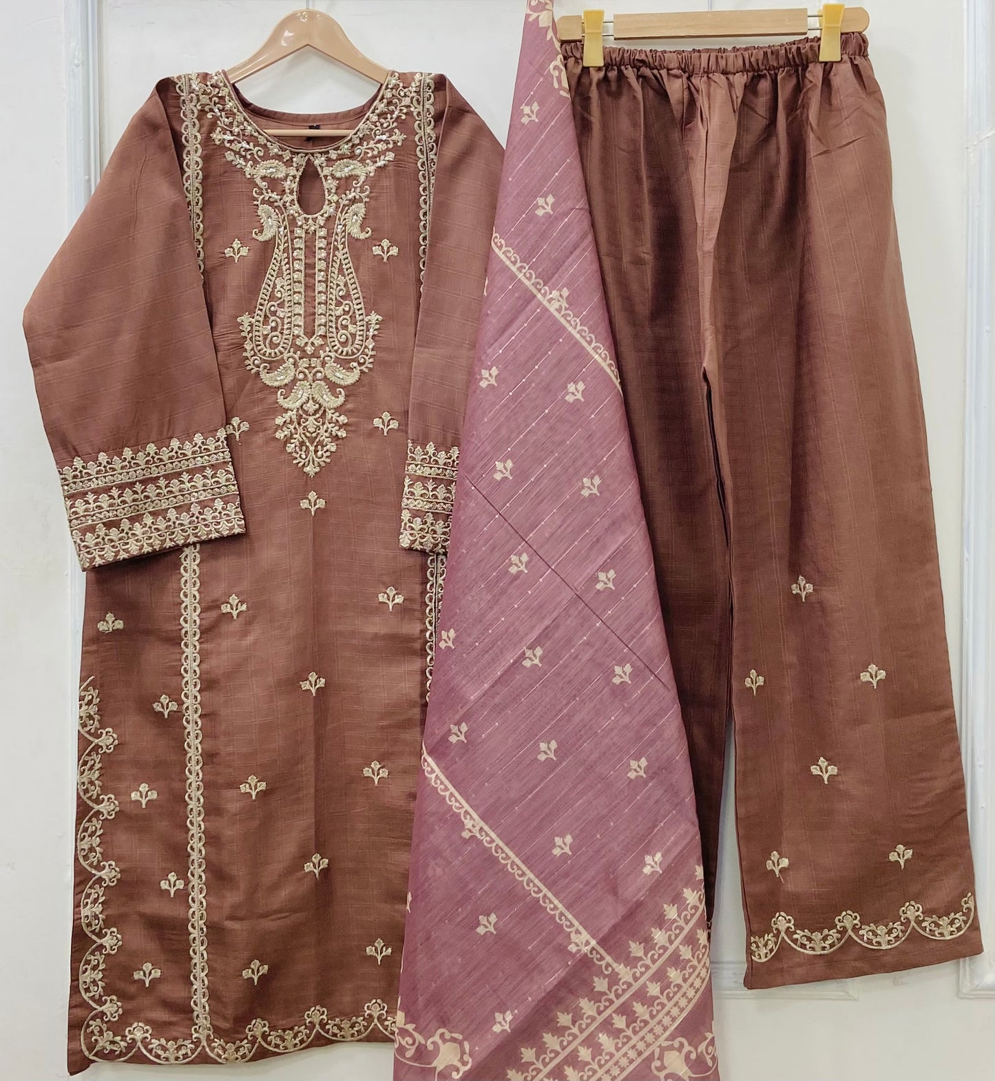Eid Series: 3PC (Cotton) D-535