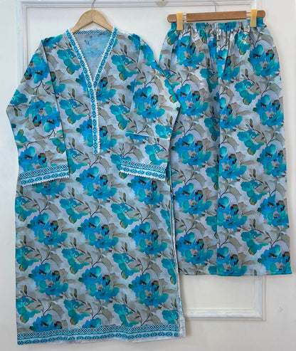 Long-Length Lovelies 2PC (Khaddar) D-302