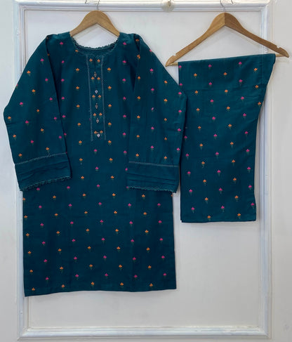Tulip Embroidered 2PC (Khaddar) D-263