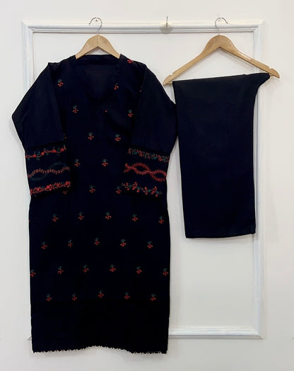 Charming Embroidered 2PC (Best Seller) (Khaddar) D-164