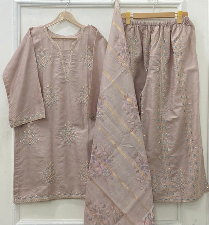 Festive Wear | 3PC Cotton D-586