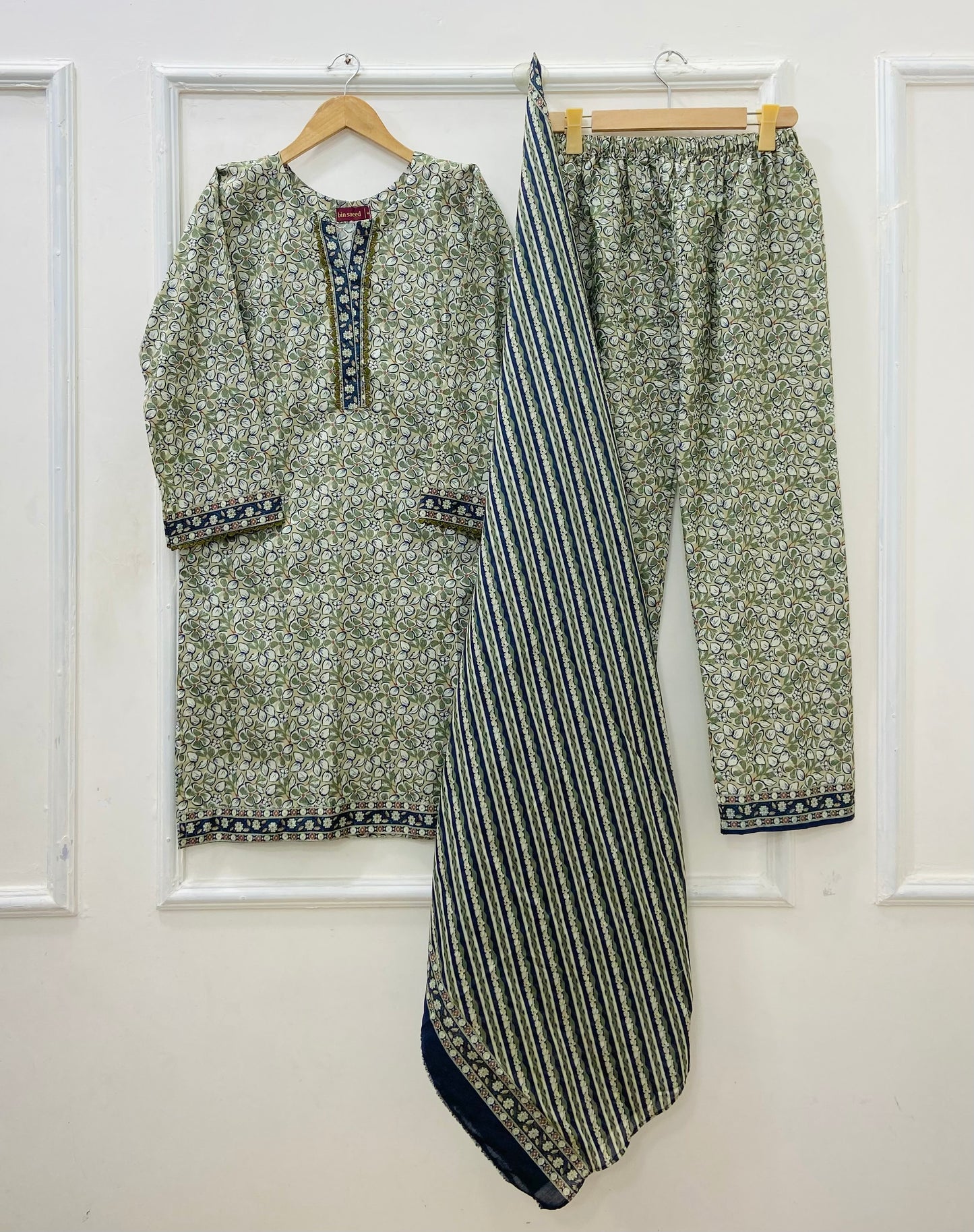 Binsaeed Lawn | 3PC