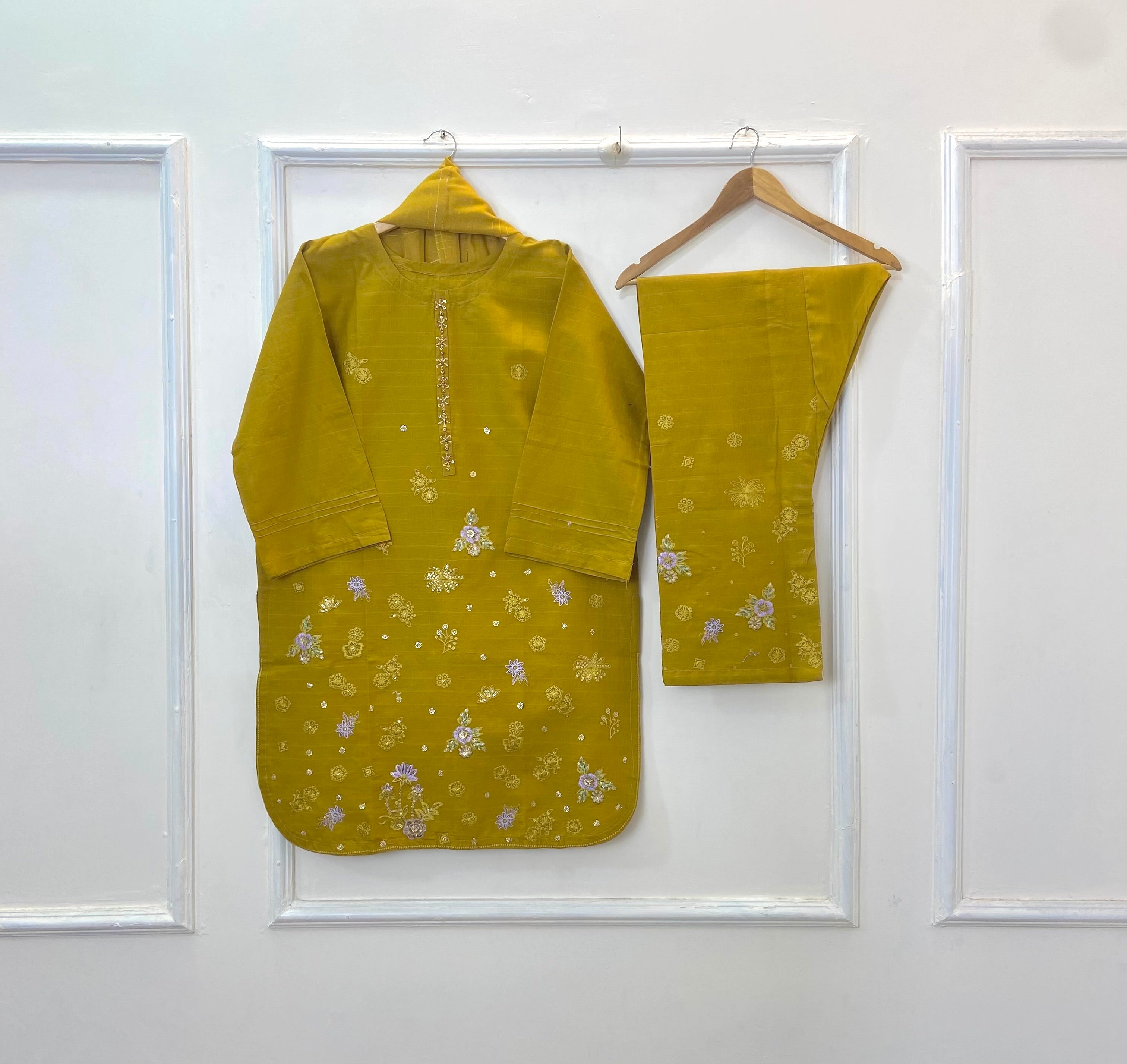 Premium Flower Fusion 3PC (Cotton) D-246