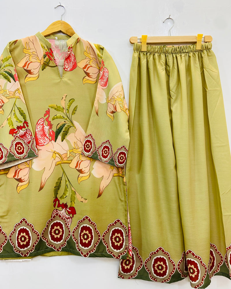 Garden Co-Ord Set (Swiss Silk) D-82