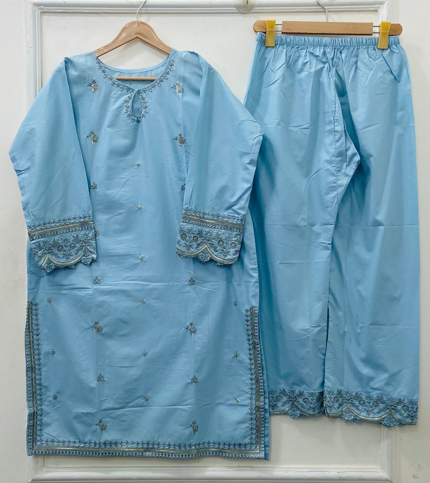 Noor-e-Eid 2PC (Cotton) D-538