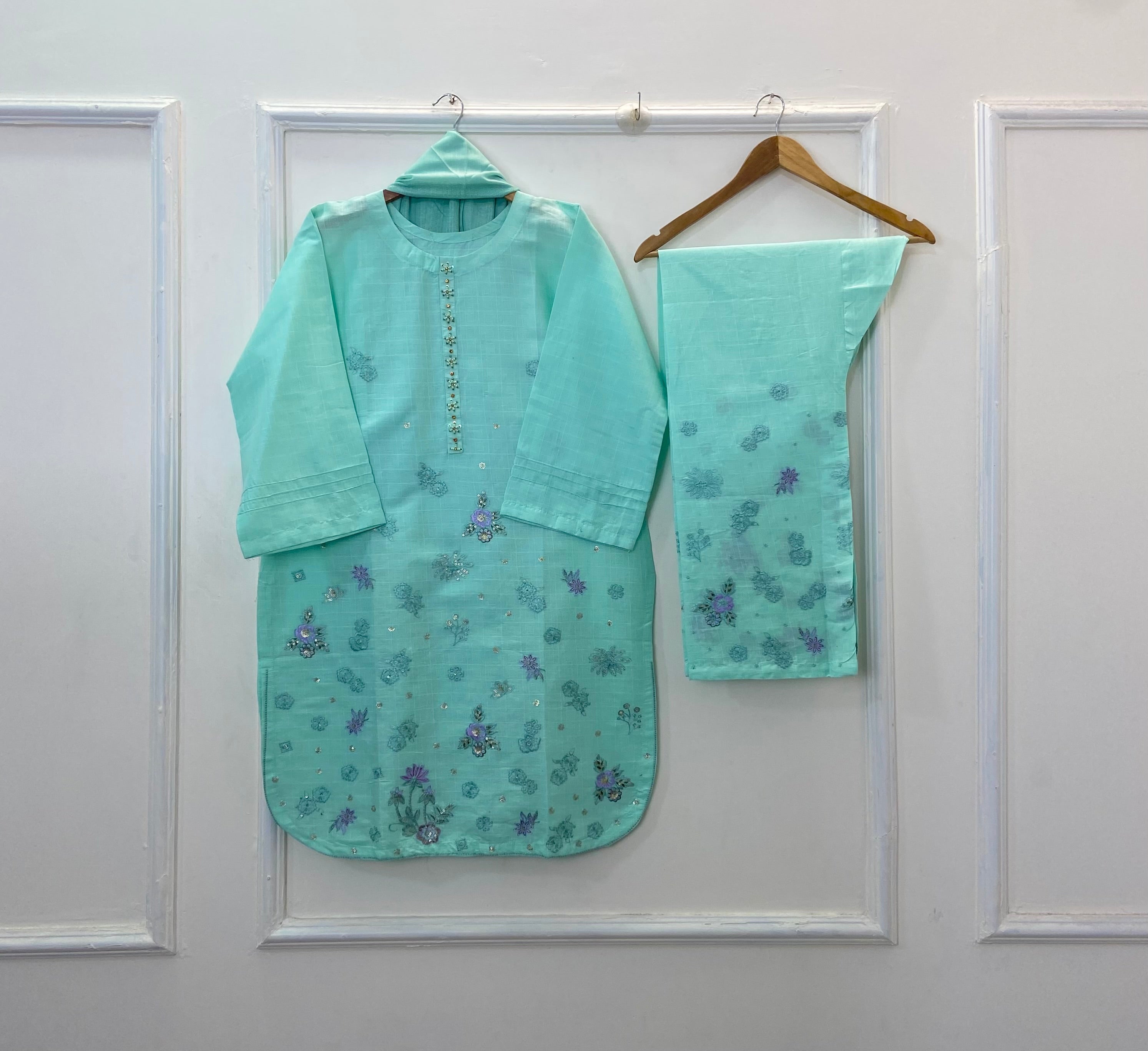 Premium Flower Fusion 3PC (Cotton) D-246