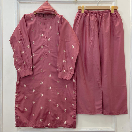 Gorgeous Embroidered 2PC (Premium Cotton) D-391