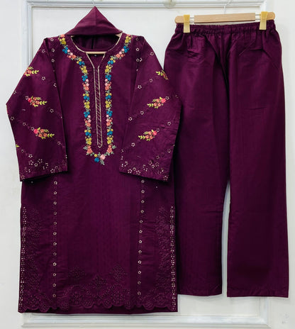 Eid Series: 3PC (Cotton) D-536