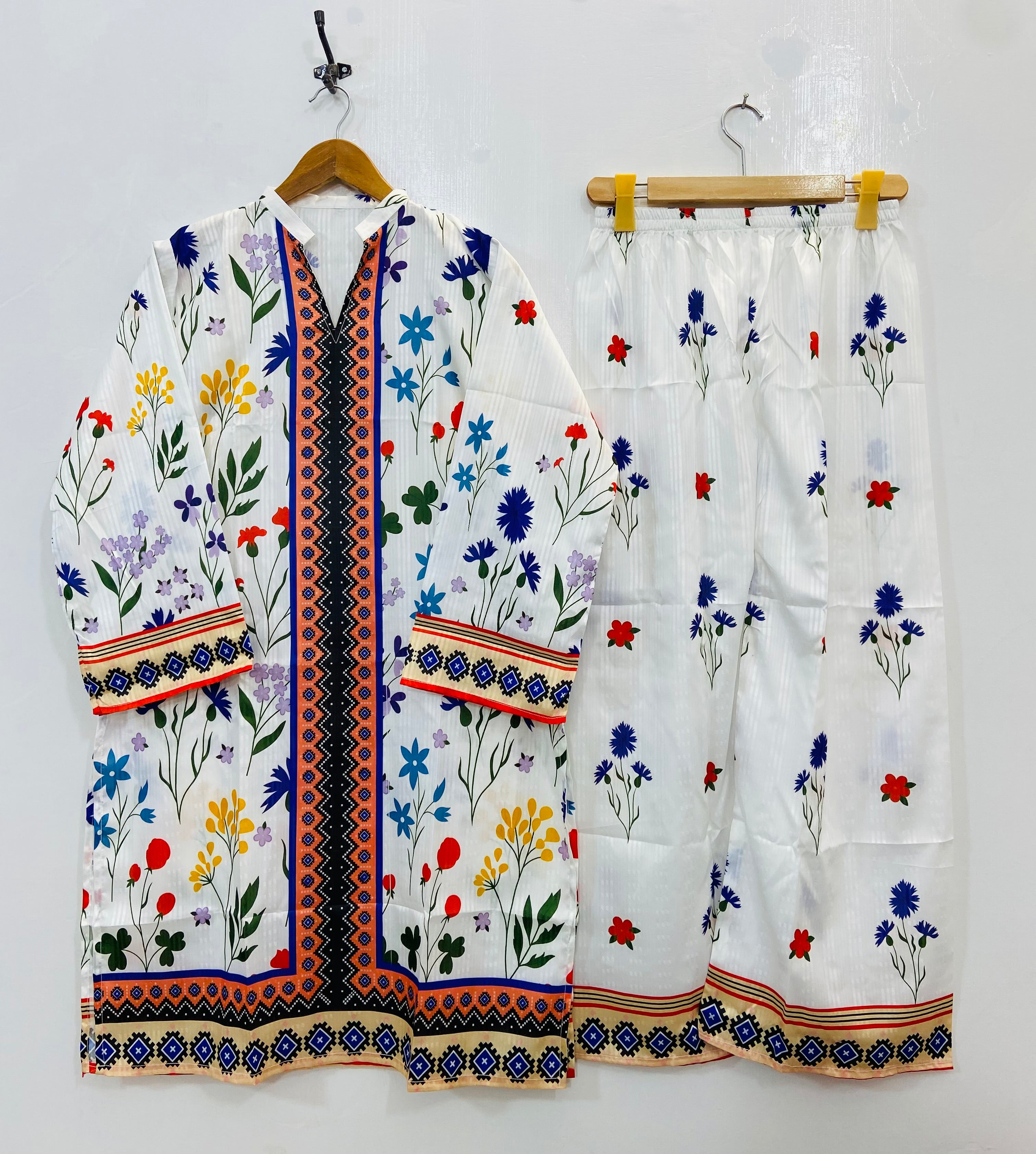 Garden Co-Ord Sets (Swiss Silk) D-139