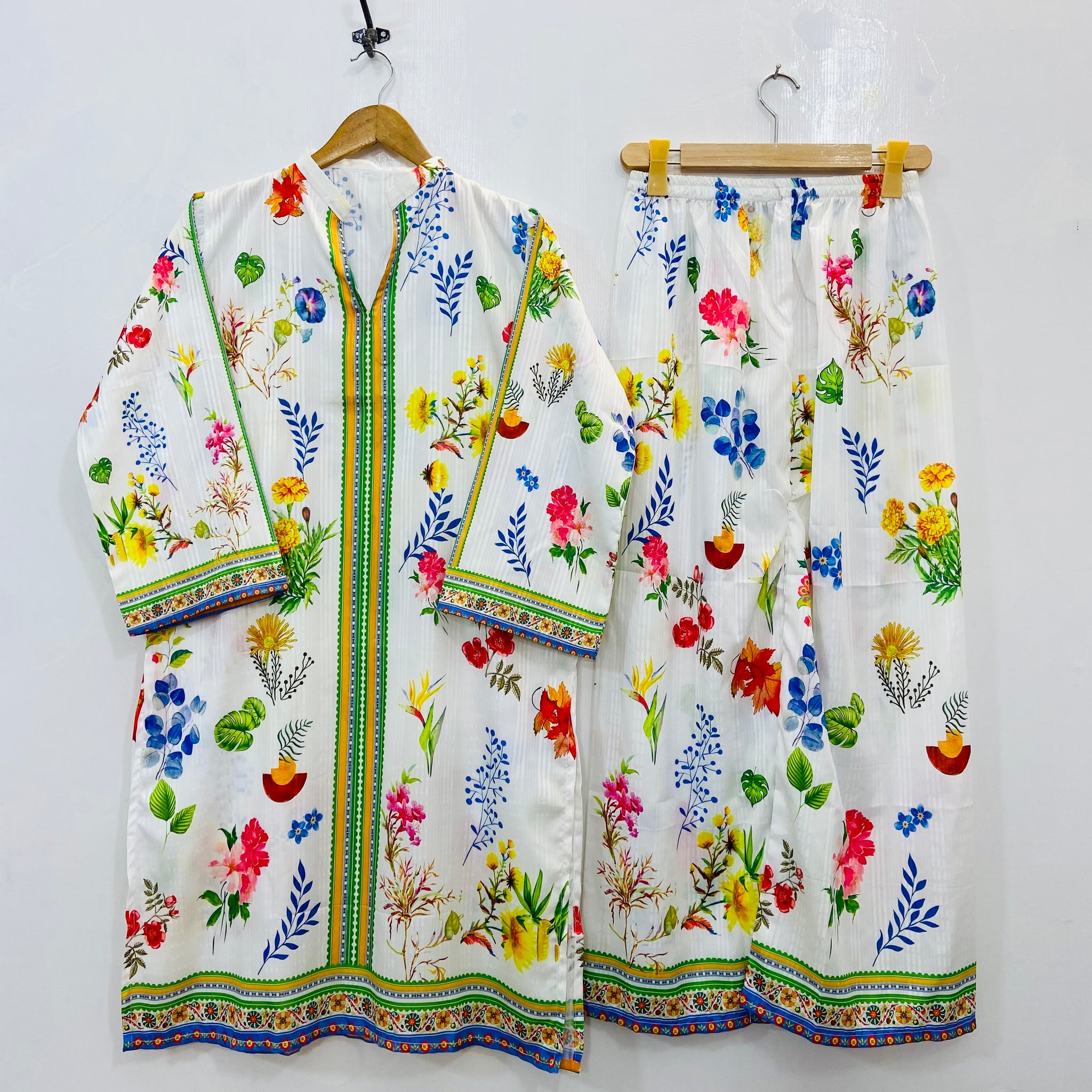 Candyland Co-Ord Set (Swiss Silk) D-129