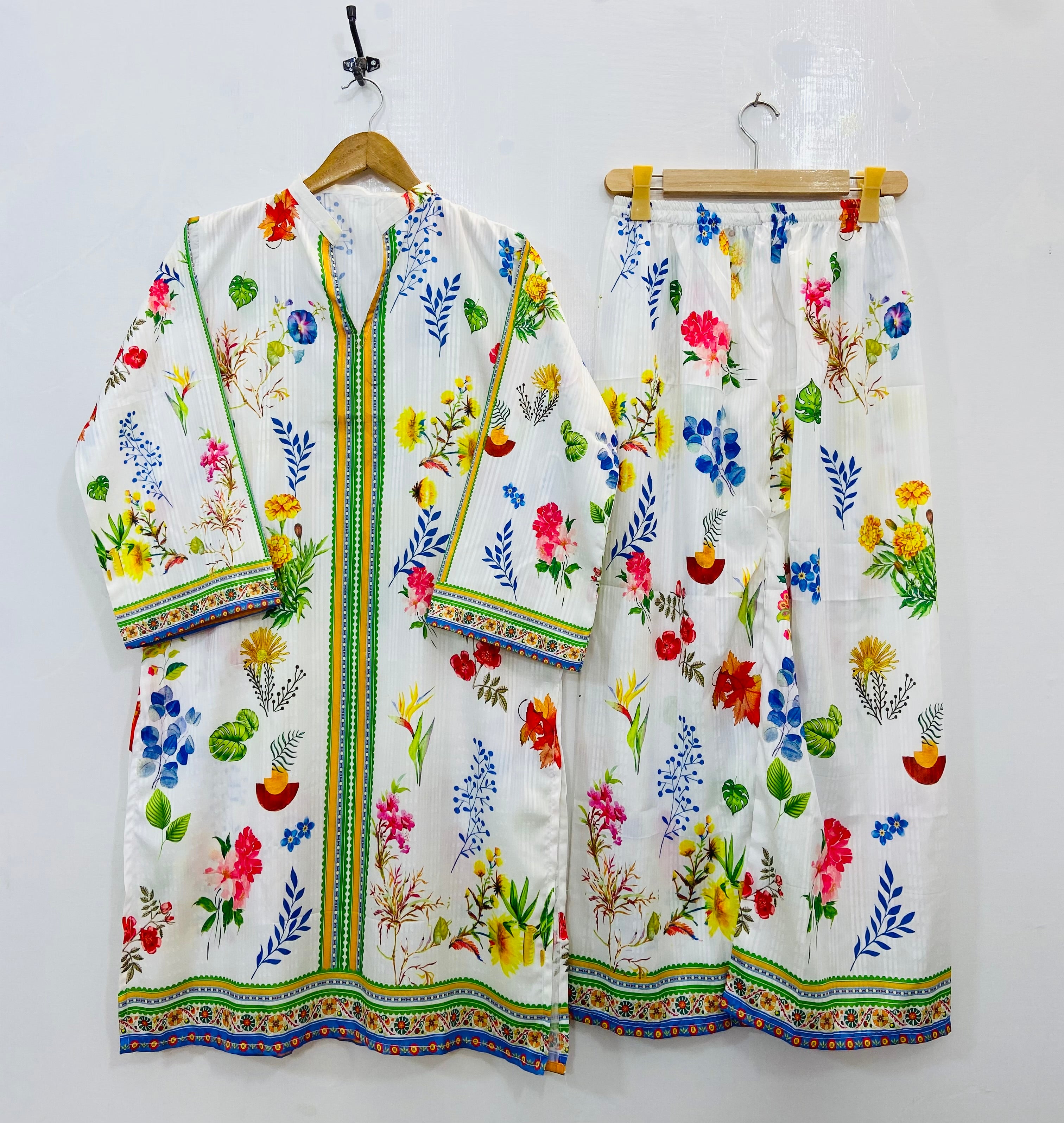 Candyland Co-Ord Set (Swiss Silk) D-129