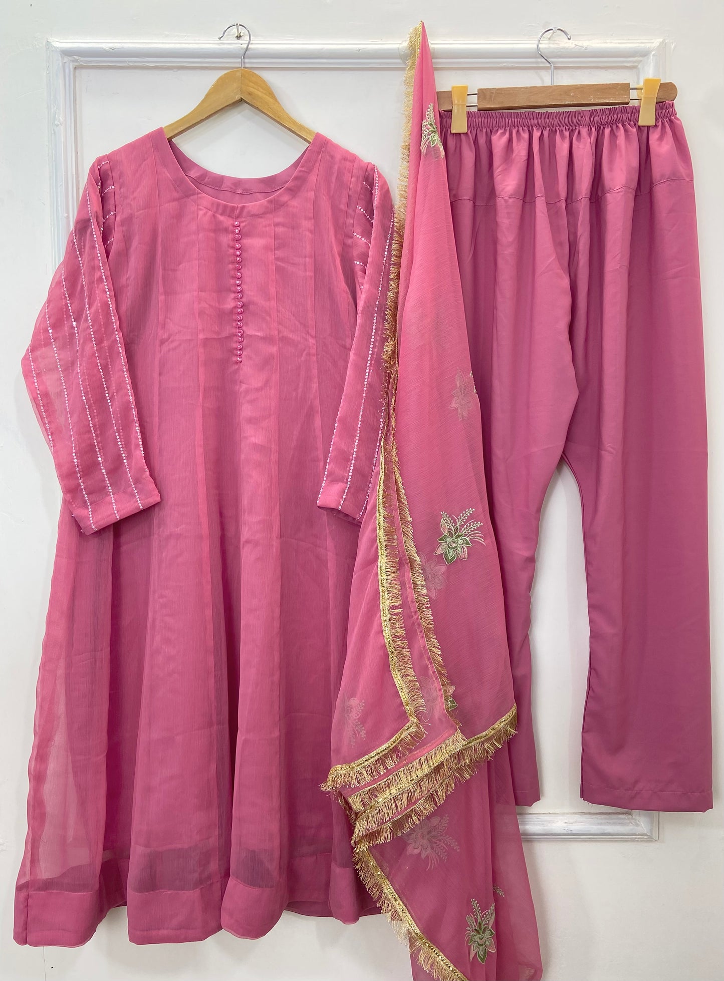 Chiffon Luxe Wear 3PC (Best Seller) D-195