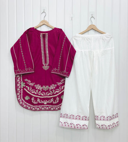 Article no: D-715 Premium Cotton Lawn 2| piece