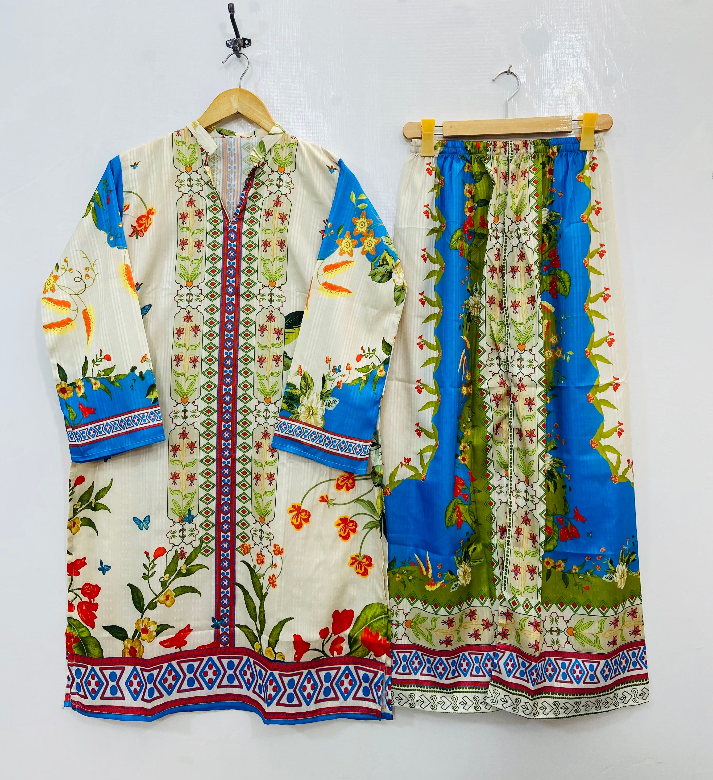 Garden Co-Ord Sets (Swiss Silk) D-138