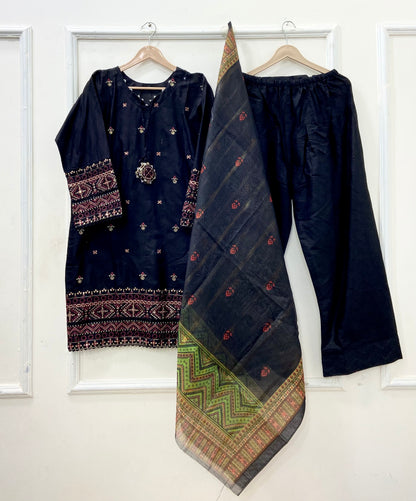 Roohi Farshi | 3PC Cotton Lawn D-639