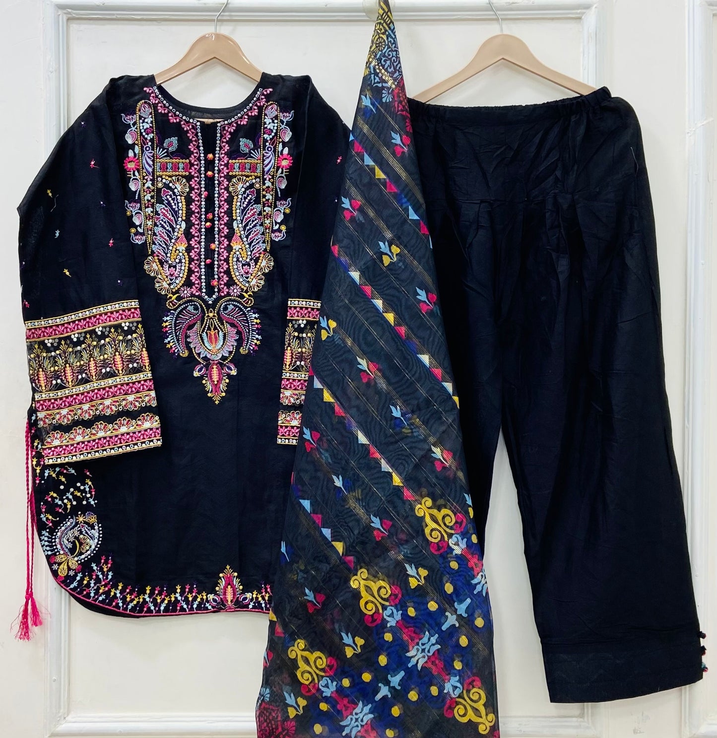 Bulbul Farshi | 3PC Lawn Cotton D-581