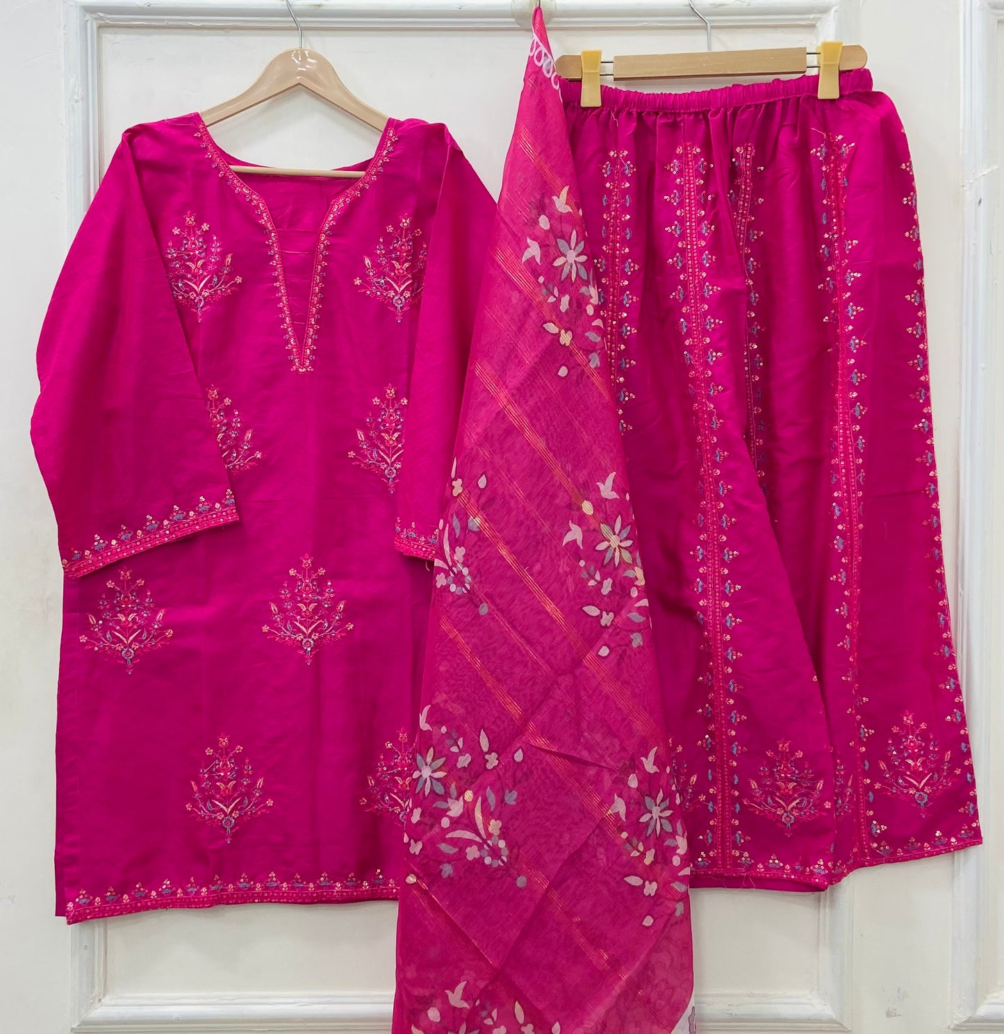 Festive Wear | 3PC Cotton D-586