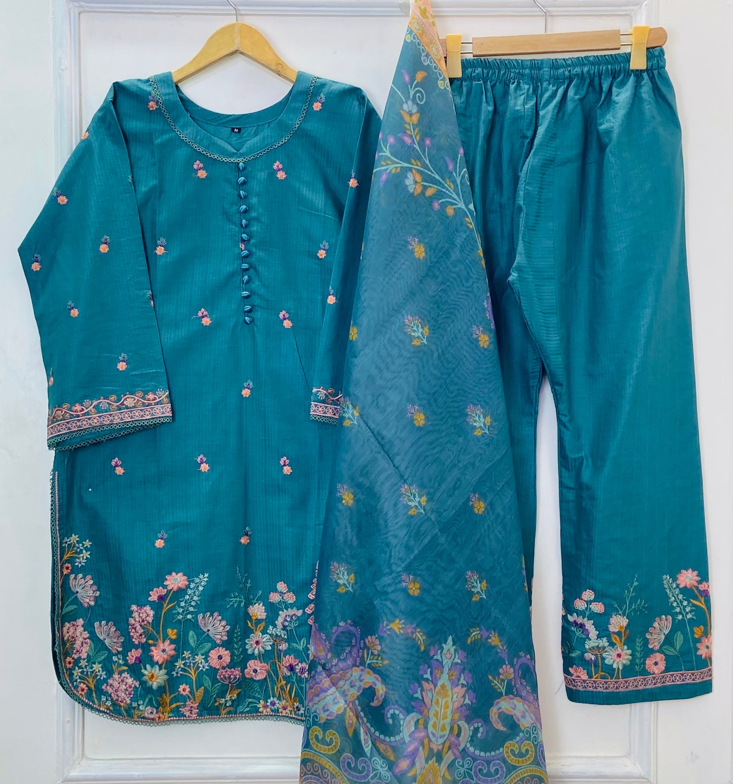 Floral Garden | 3PC Cotton D-587