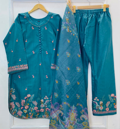 Floral Garden | 3PC Cotton D-587