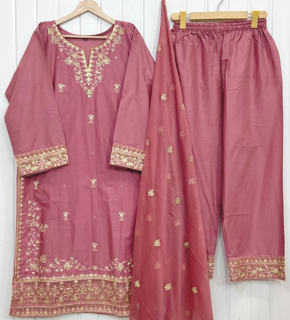 Article: D-1169 Cotton 3piece
