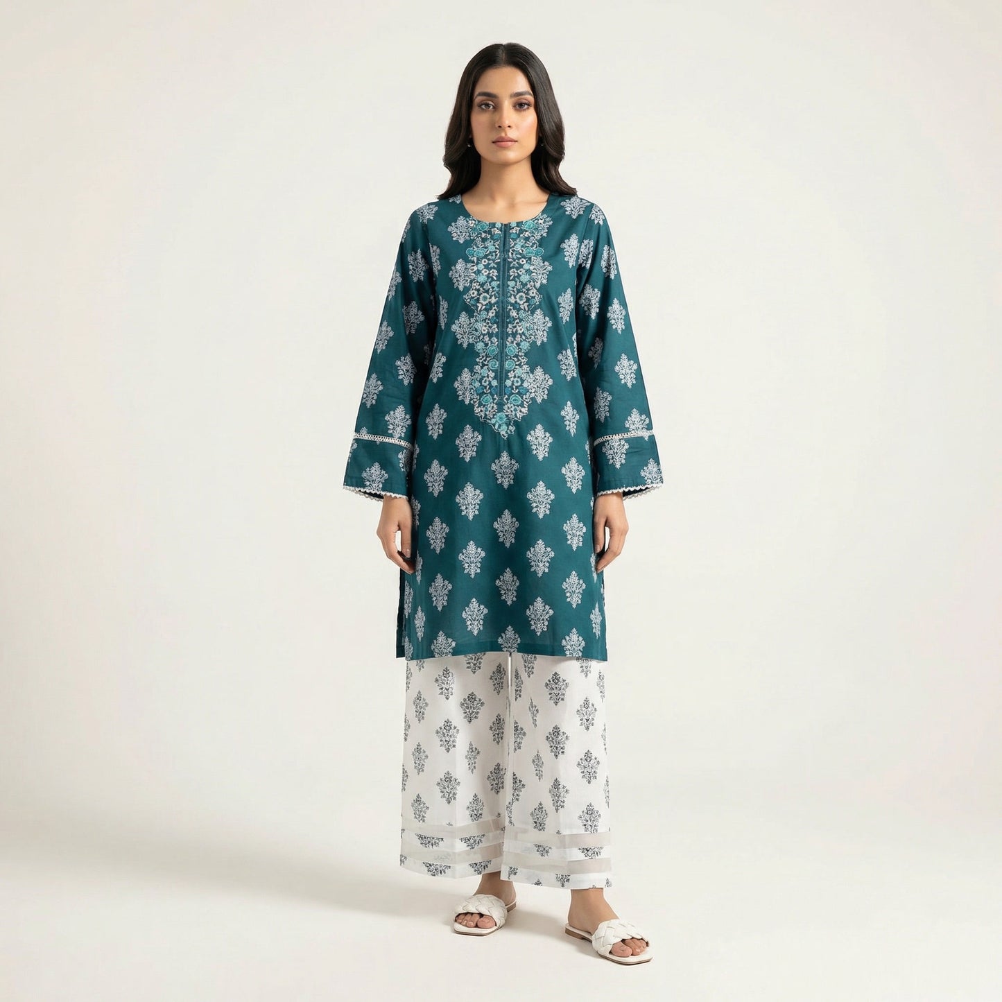 Rangoli | 2PC Lawn Cotton D-575