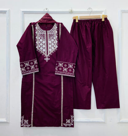 Eid Series: 3PC (Cotton) D-518