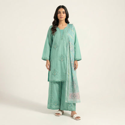 Festive Wear | 3PC Cotton D-586