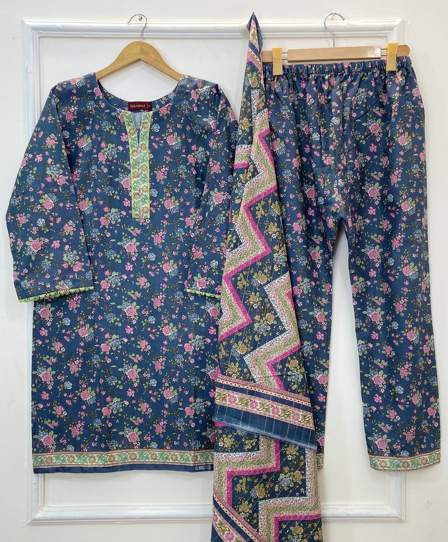 Bin Saeed’s Winter Edit 3PC (Khaddar) D-213