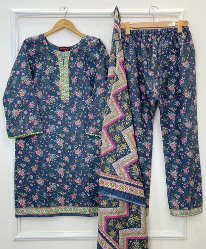 Bin Saeed’s Winter Edit 3PC (Khaddar) D-213