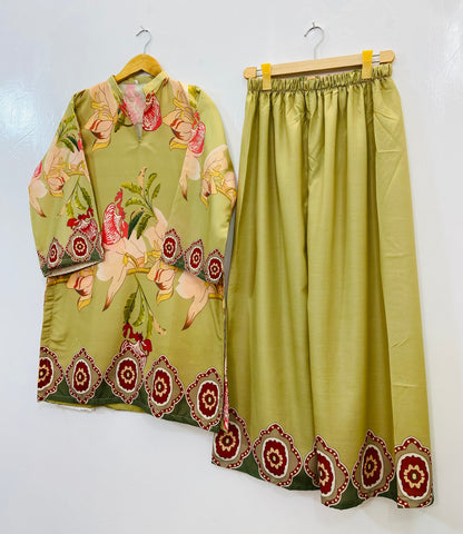 Garden Co-Ord Set (Swiss Silk) D-82