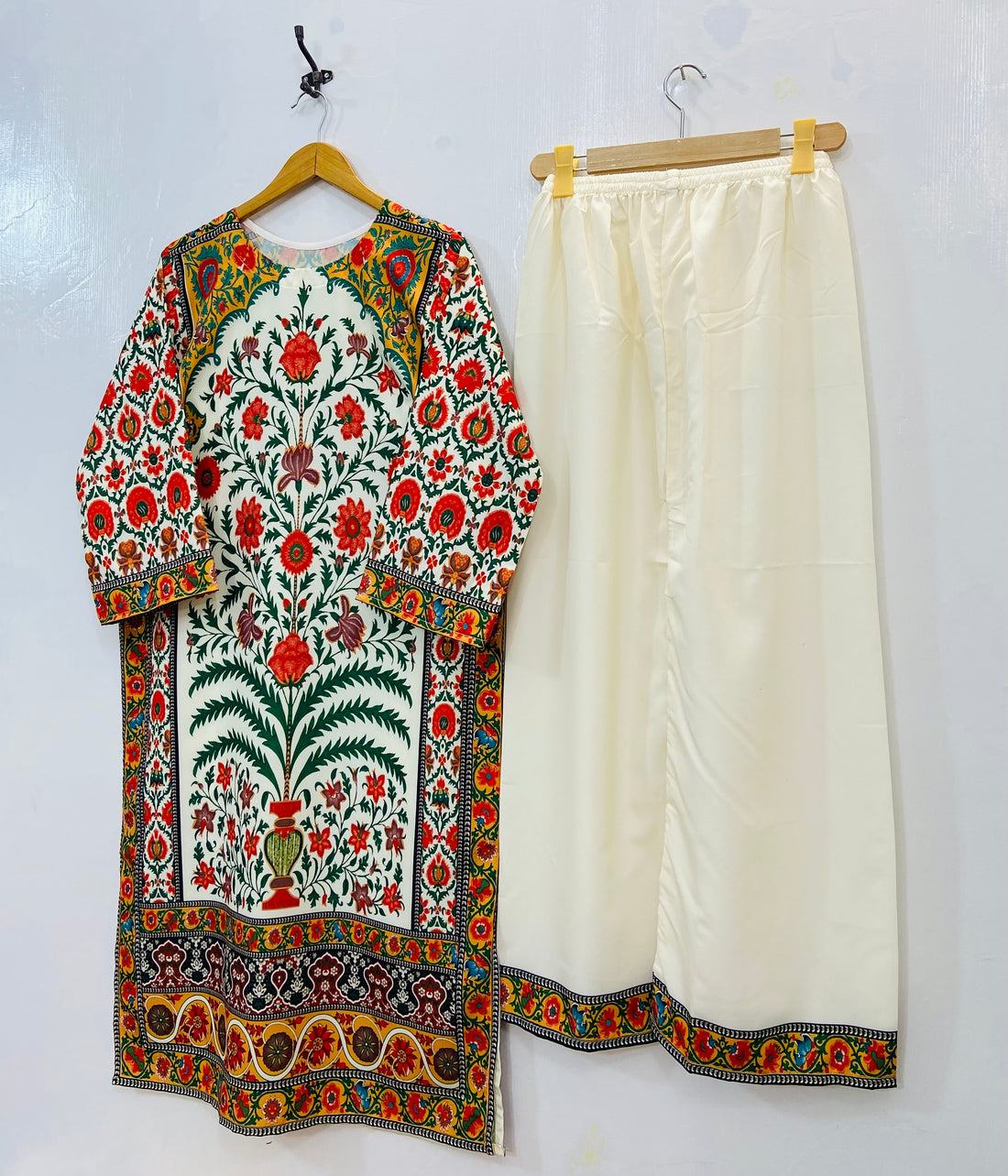 Dreamy Long Co-Ord Set (Swiss Silk) D-132