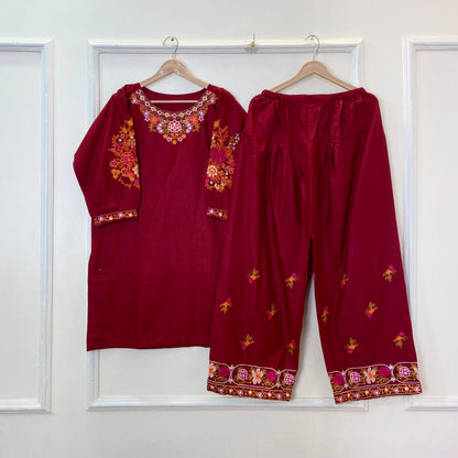 Rangila Embroidered 2PC (Khaddar) D-331