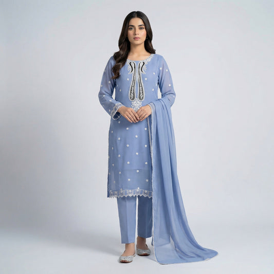 Mayal | 3PC Chiffon D-557